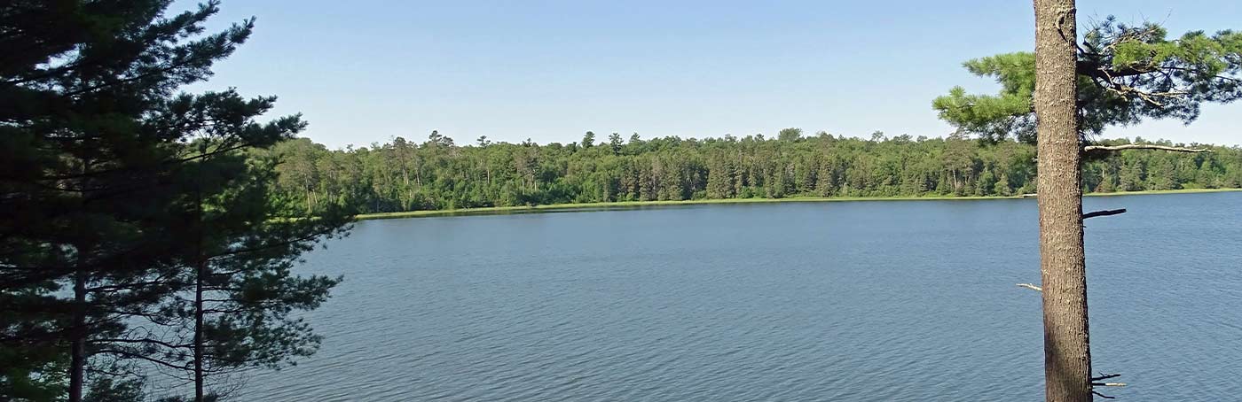 panoramic lake view